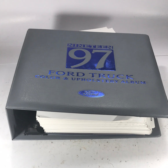1997 Ford Truck Color and Upholstery Book